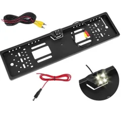 Kamera za vzvratno vožnjo LED diode v okvirju za tablice ANTI-FOG