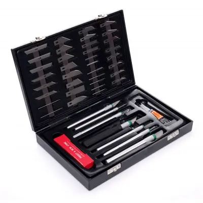 Set skalpelnih modelirnih nožev 56 kosov