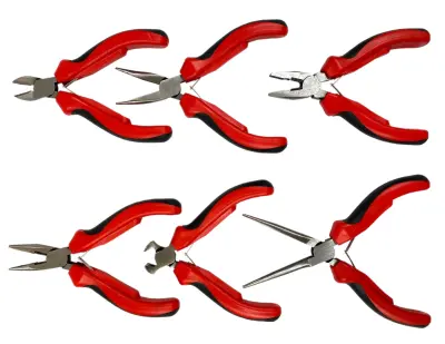 Set 6 klešč 125mm v torbici