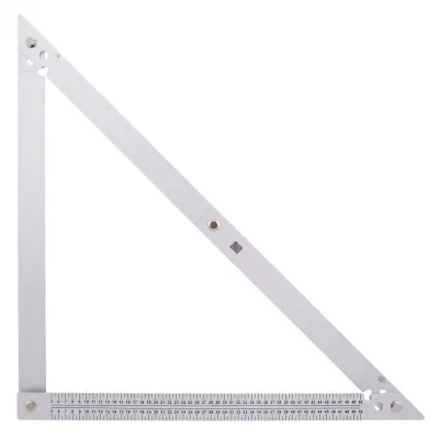 Velik alu gradbeni kotnik zložljiv + torbica