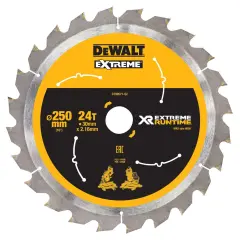 LIST ZA KROŽNO ŽAGO 250MMX30MM 24T FV