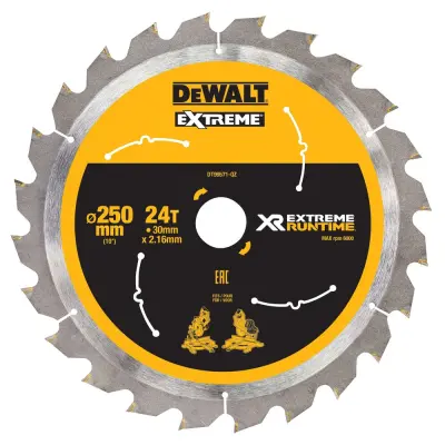LIST ZA KROŽNO ŽAGO 250MMX30MM 24T FV