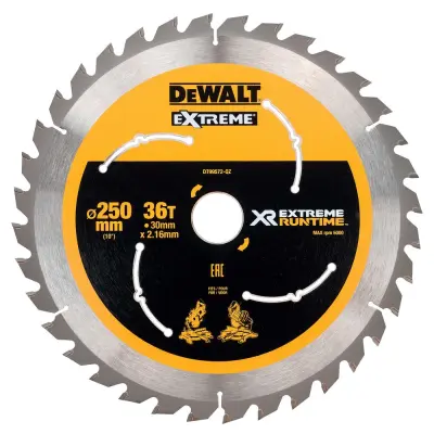 LIST ZA KROŽNO ŽAGO 250MMX30MM 36T FLEXVOLT
