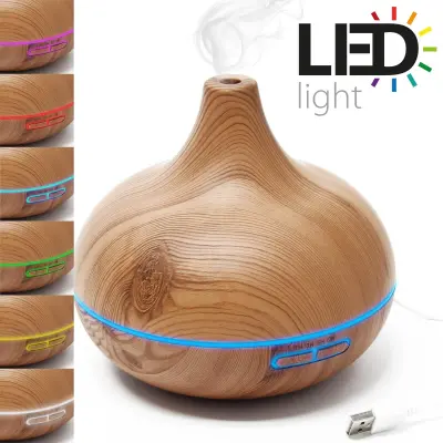 USB Izparjevalnik eteričnih olj – difuzor z RGB