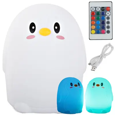 LED RGB akumulatorska mehka otroška lučka touch 1200mAh USB
