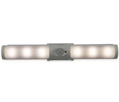 Daylite LED bela vrtljiva svetilka za omare 200mm s senzorjem