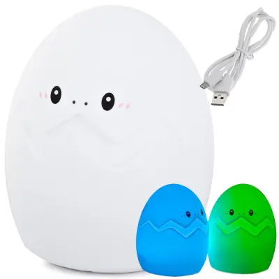 LED RGB akumulatorska mehka otroška lučka touch 1200mAh USB