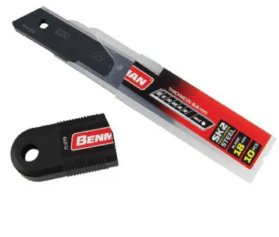 10x Zelo ostra in močna rezila za nože 18mm