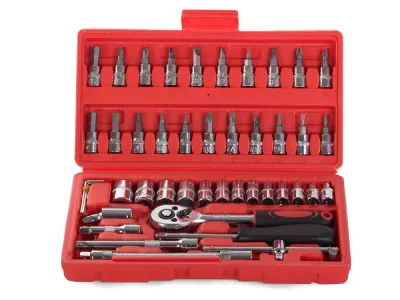 Set 1/4 nasadnih 46 delnih račen gedore