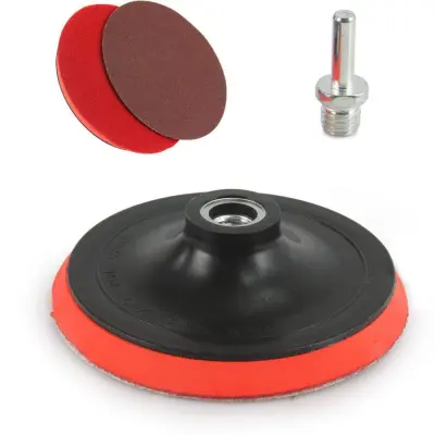 Brusni disk M14 125mm za kotne brusilnike + adapter