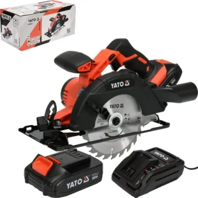 Komplet 165mm krožna žaga 18V 2Ah