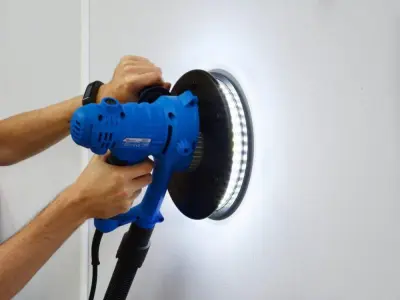 Brusilni stroj za stene 190mm z LED trakom + sesalna vreča