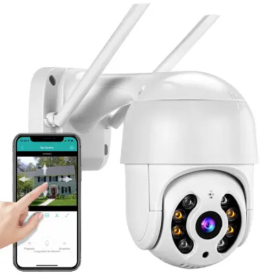 WIFI brezžična vrtljiva 2MP full HD nadzorna kamera