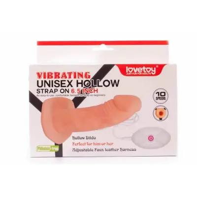 STRAP-ON Lovetoy Vibrating Unisex