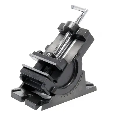 Strojni vertikalni vrtljiv primež 100mm