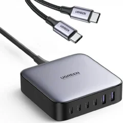 Ugreen 2x USB-A in 4x USB-C polnilec