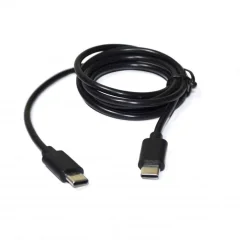 USB-C - USB-C kabel za hitro polnjenje max 60W 1m črn QC 3.0
