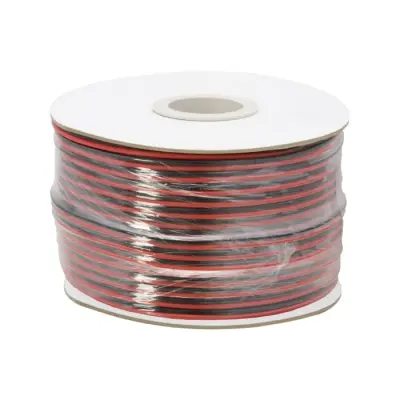 Kabel za zvočnike/LED razsvetljavo 2 x 1,00 mm² - 100 m / zvitek