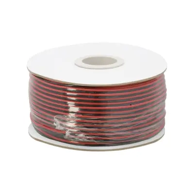 Kabel za zvočnike ali LED razsvetljavo 2 x 0,75 mm² - 100 m / zvitek
