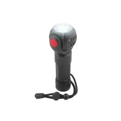 ALU žepna polnilna LED svetilka 360° 1xLED 8W + 1xCOB 3W 3xAAA / AKU 18650 microUSB