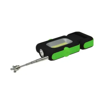 Delovna baterijska LED svetilka s teleskopskim magnetom 3W 220 lumnov 2v1 3xAAA