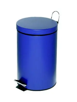 ALCO Koš za smeti s pedalom, 12l, moder