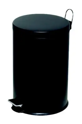 ALCO Koš za smeti s pedalom, 20l, črn