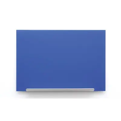 Nobo Steklena tabla Diamond 67,7x38,1cm modra