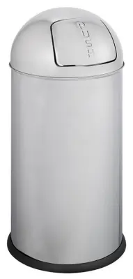 ALCO Koš za smeti 28l, srebrn