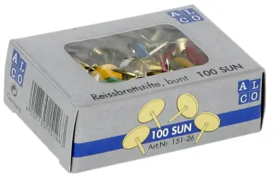 ALCO Risalni žebljički, sortirani, 100 kos