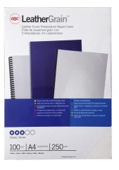 GBC Karton marmor bel, A4, 250 g, 100 kos za vezavo