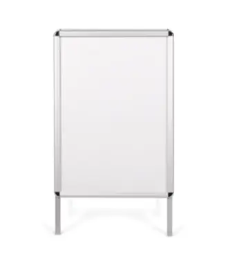 Aluminijasto stojalo za belo tablo za plakat ((BRD.594X841mm-A1) 635X1090MM)