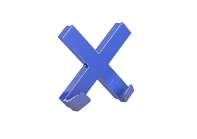 Dahle Magnet MEGA CROSS XL moder, 90x90mm