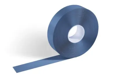 Durable Trak za označevanje tal DURALINE® STRONG moder, 50 mm x 1,2 mm x 30 m