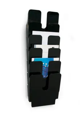 Durable Flexiplus stenski 6 A4 črn