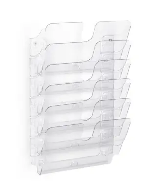 Durable Flexiplus stenski 6 A4 ležeči prozoren