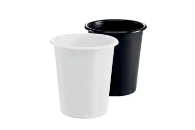 Durable Koš za smeti BASIC recikliran črn