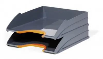 Durable Set pisemskih odlagalnikov Varicolor oranžen