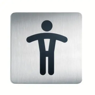 Durable Piktogram - moški WC (4954) 150x150mm