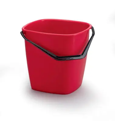 Durable Vedro 9,5l rdeče