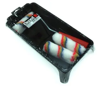 Komplet valjček 100mm z odcejalno posodo + 3 valji