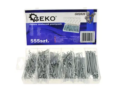 Set varovalk iz nerjavnega jekla 555 kos