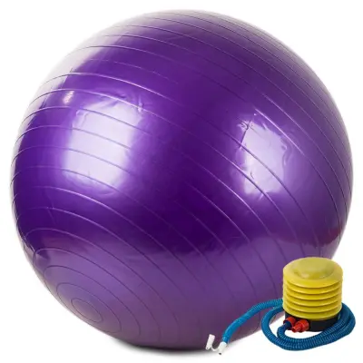 Gimnastična žoga 65cm + tlačilka