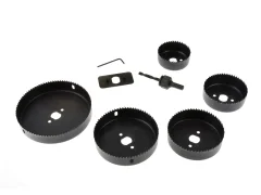 Set kronske žage za mavčne plošče in les 64-127mm