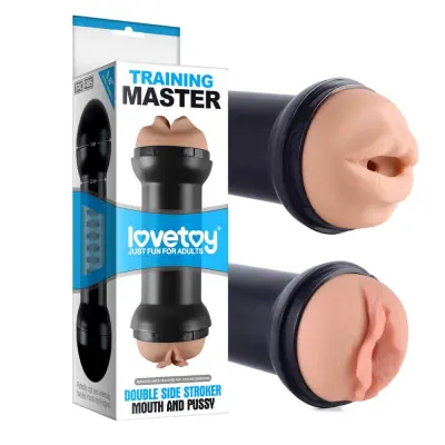 MASTURBATOR Training Master mouth and pussy
