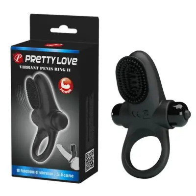 VIBRACIJSKI EREKCIJSKI OBROČEK Pretty Love Ring 2
