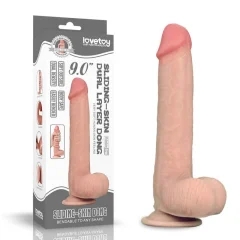 DILDO Lovetoy Sliding Skin 1 Dual Layer 9"