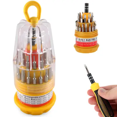Set magnetnih preciznih izvijačev 31 delni
