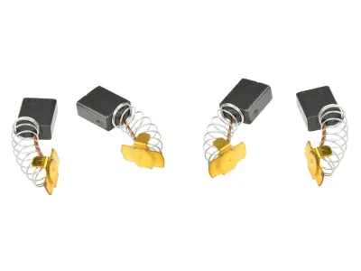 Set šterih ogljikovih krtačk za elektromotor 8x14x17mm