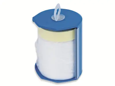Dispenser in zaščitna folija s trakom 55cm x 33m